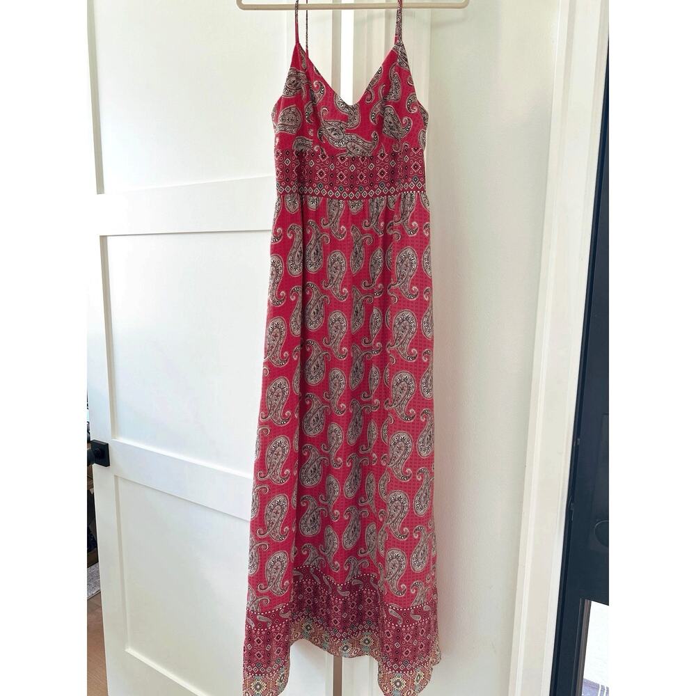 KUT FROM THE KLOTH Womens Dress Maxi Paisley Bohemian Festival Size 6